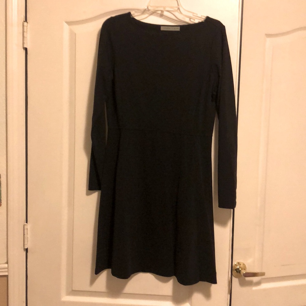 Athleta Black Midi Dress